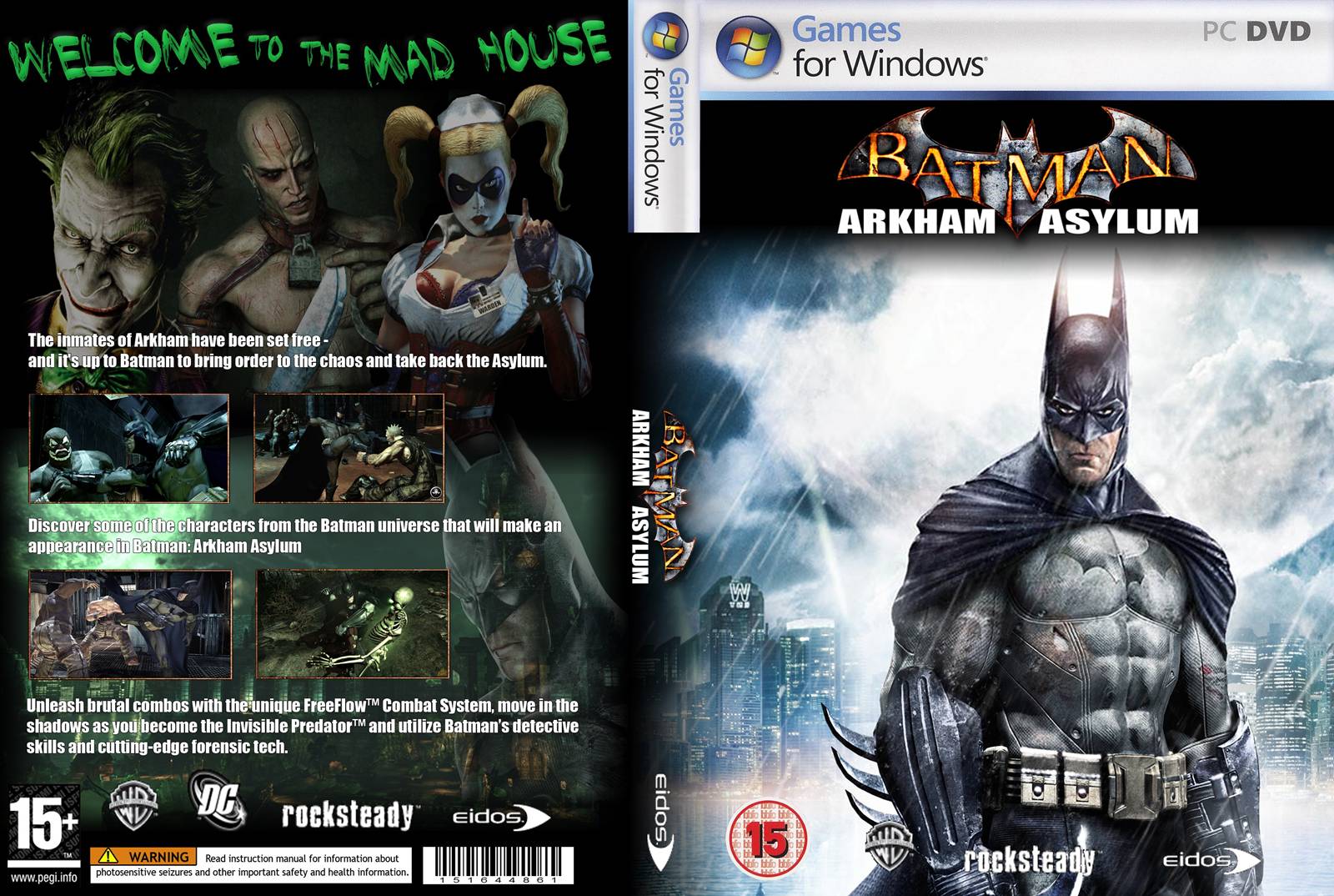 Arkham asylum game of the year edition. Диск Бэтмен Аркхем асилум. Batman Arkham Asylum диск. Бэтмен игра 2009. Бэтмен игры антология.